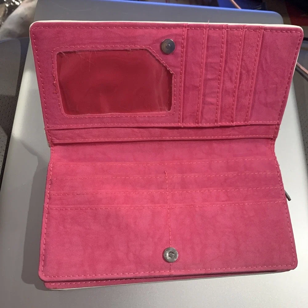 Ashley M. Artist Series Pink Wallet Billfold Labrador‎ retriever With Sunglasses